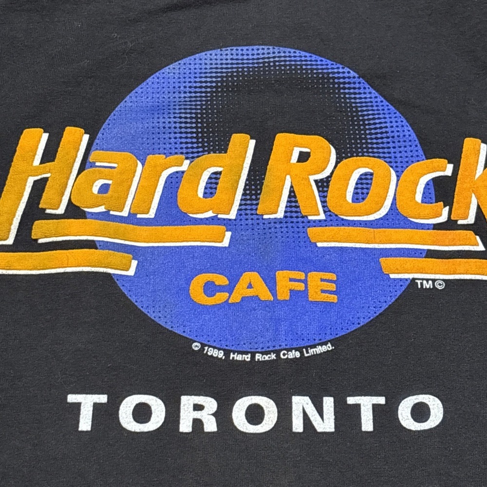 80s Tutlex Hard Rock Toronto Shirt XLarge - Picture 3 of 6